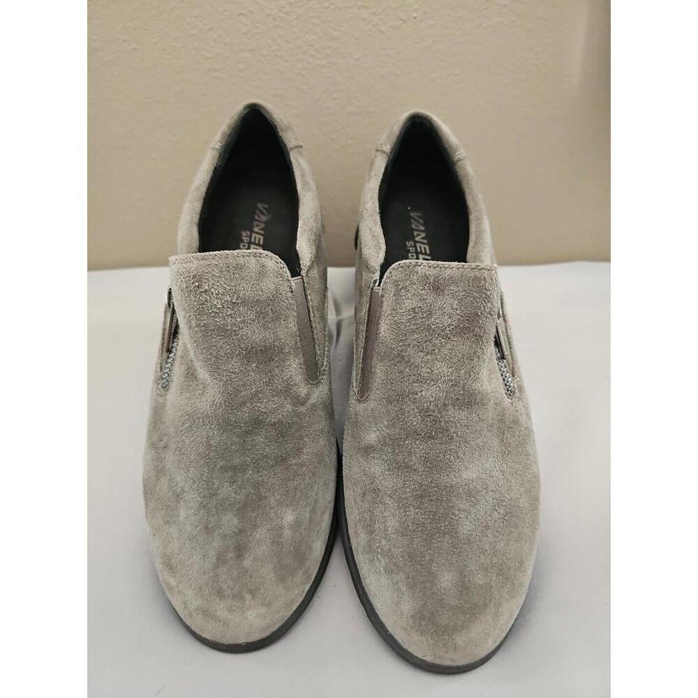 Vaneli Sport Slip On‎ Lenore Mouse GRAY Suede - Size 7.5N